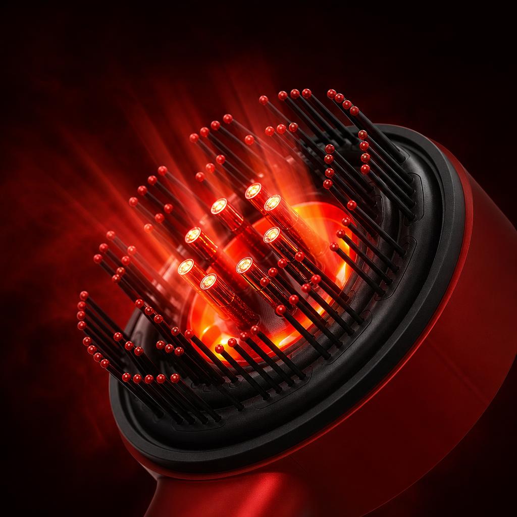 Luz roja de 630 nm